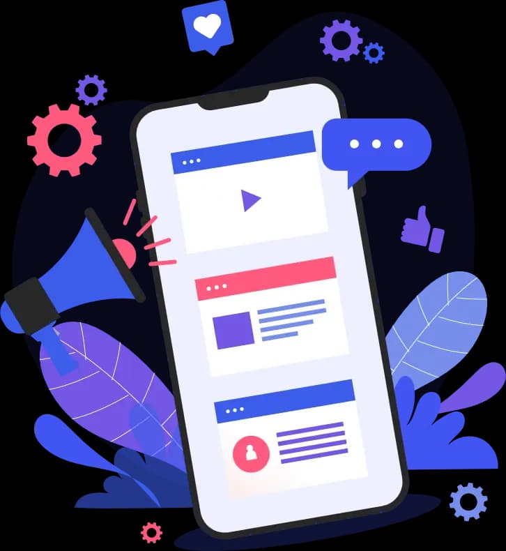 App Development Cycle Illustration
